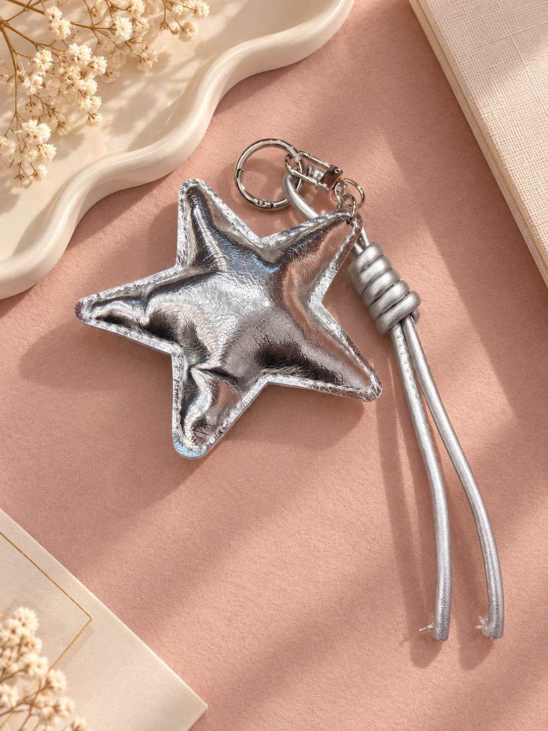 Lune star charm